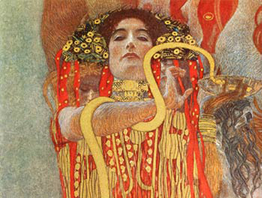 Medicina, de Gustav Klimt